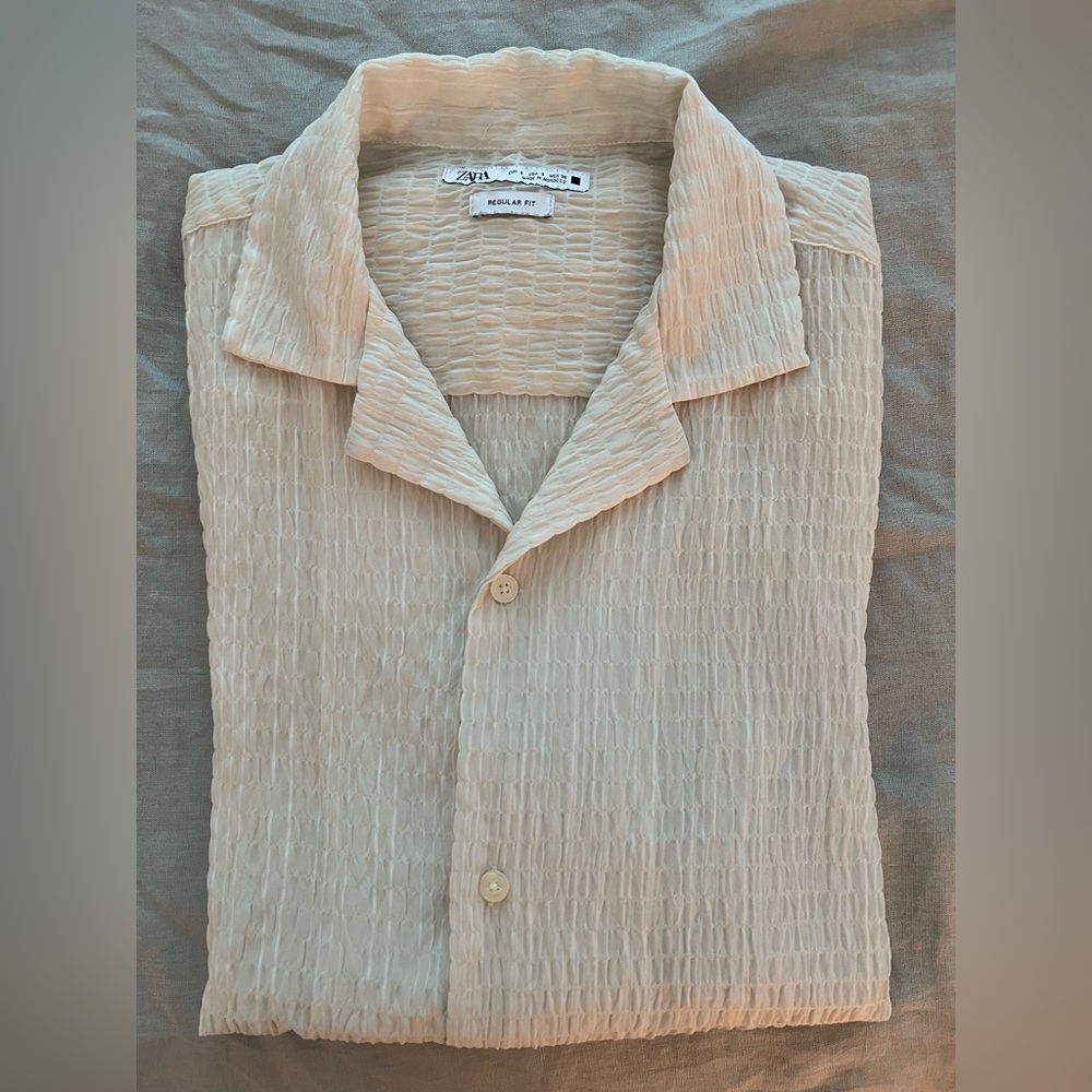 Zara mens small button up